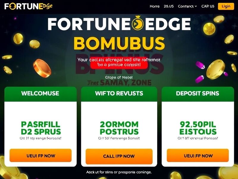 Fortune Edge is your premier destination for top-rated online gambling. Explore casino games, sports betting, poker, and exclusive bonuses all in one place.